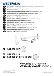 Westfalia 321 554 300 107 Instrucciones De Instalación