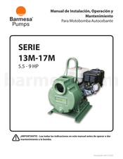 Barmesa Pumps 13M Serie Manual De Instalación, Operación Y Mantenimiento