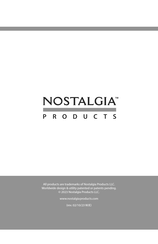 Nostalgia MyMini NMDGBSCT5RD Instrucciones Y Recetas