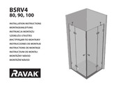 RAVAK BSRV4 100 Instrucciones De Montaje