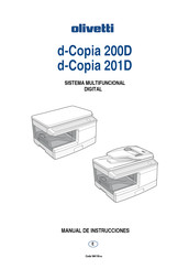 Olivetti d-Copia 200D Manual De Instrucciones