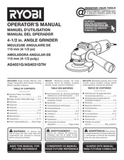 Ryobi AG4031G Manual Del Operador