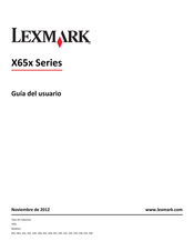 Lexmark 0A1 Guia Del Usuario