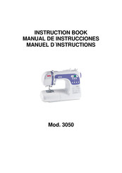 Janome 3050 Manual De Instrucciones