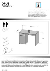 Forte OPUS OPSB313L Instrucciones De Montaje