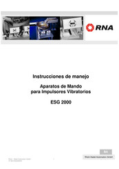 RNA ESG 2000 Instrucciones De Manejo