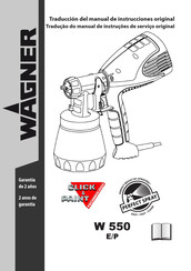 WAGNER W 550 Traduccion Del Manual De Instrucciones Originale