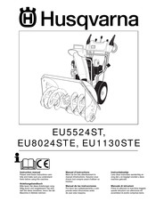 Husqvarna EU5524ST Manual De Instrucciones