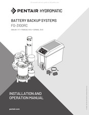 Pentair Hydromatic FG-3100RC Manual De Instalación Y Funcionamiento