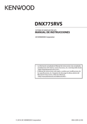 Kenwood DNX775RVS Manual De Instrucciones