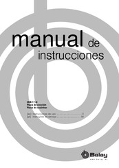 BALAY 3EB Serie Manual De Instrucciones