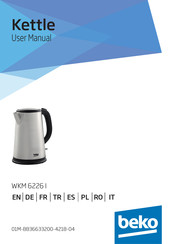 Beko WKM 6226 I Manual Del Usuario