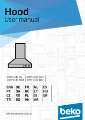 Beko CWB 9441 WN Manual