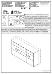 Forma Ideale BERT 180 Instrucciones De Montaje