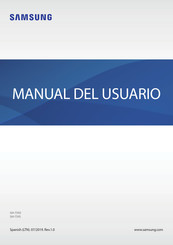 Samsung SM-T590 Manual Del Usuario