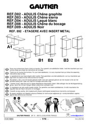 Gautier 592 Manual Del Usuario