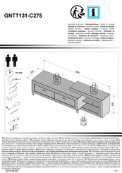 Forte GNTT131-C275 Instrucciones De Montaje