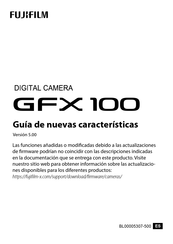 FujiFilm GFX 100 Guía De Nuevas Características