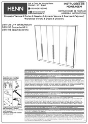 HENN D311-130 Instrucciones De Montaje