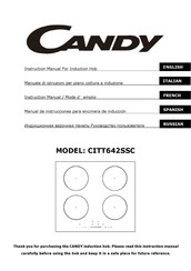 Candy CITT642SSC Manual De Instrucciones