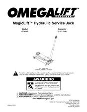 Omega Lift Equipment MagicLift GQ035 Manual Del Usuario