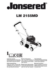 Jonsered LM 2155MD Manual De Las Instrucciones