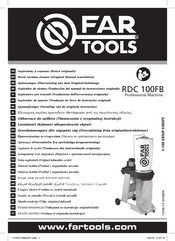 Far Tools 113246 Traduccion Del Manual De Instrucciones Originale