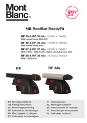 Mont Blanc RF 38 Alu Instrucciones De Montaje