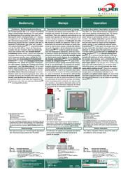 UELFER SECURITY SM 2-xL Instrucciones De Manejo