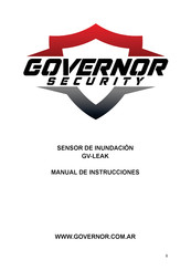 GOVERNOR SECURITY GV-LEAK Manual De Instrucciones