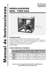 pasac TORO 200 Manual De Instrucciones