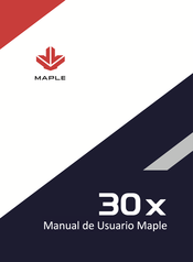 MAPLE 30x Manual De Usuario