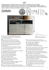 lcmobili DAMA-41 Instrucciones De Montaje