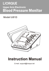 LIORQUE U81D Manual De Instrucciones