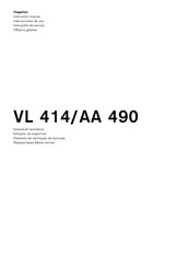 Gaggenau VL 414/AA 490 Instrucciones De Uso