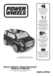 Power Wheels CDD12 Manual Del Usuario