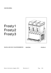 GRANIZADORA Frosty1 Manual De Uso Y Mantenimiento