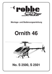 ROBBE SCHLUTER Ornith 46 Instrucciones De Montaje Y De Uso