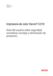 Xerox C310 Guia Del Usuario