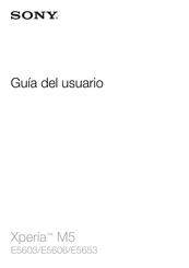 Sony E5606 Guia Del Usuario