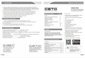CETO CONTROLS CX024-PR2 Manual De Instalación