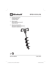 EINHELL 3437015 Manual De Instrucciones