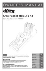 Kreg K4-INT Manual Del Propietário