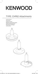 Kenwood CHP62 Instrucciones