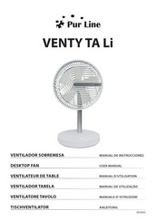 Pur Line VENTY TA Li Manual De Instrucciones