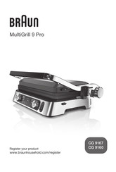 Braun MultiGrill 9 Pro Manual De Instrucciones