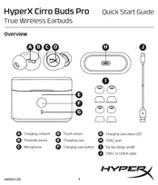 HyperX Cirro Buds Pro Guia De Inicio Rapido