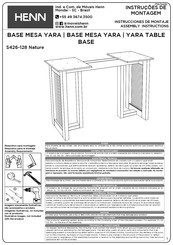 HENN S426-128 Instrucciones De Montaje