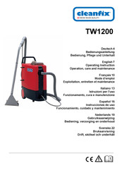 Cleanfix TW 1250 Instrucciones De Uso