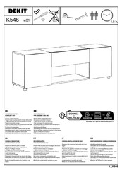 Dekit K546 Instrucciones De Montaje Y Uso